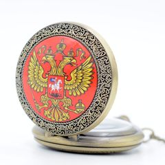 Ρολόι τσέπης - ζώνης - κρεμαστό αντικ συλλεκτικό, Ρωσια - Βυζάντιο - Αγ. Γεώργιος