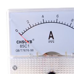 Μετρητής Ρεύματος Αμπερόμετρο 0 - 10Α αναλογικό,  συνεχούς ρεύματος DC ampere ammeter