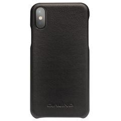 Θήκη iphone X/Xs QIALINO Calf leather pattern-black MPS11826