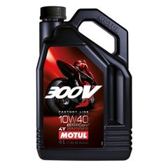 MOTUL 300V FACTORY LINE ROAD RACING 10W-40 4L