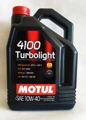 MOTUL 4100 TURBOLIGHT 10W-40 5L