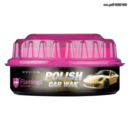 FLAMINGO ΚΕΡΙ ΑΥΤΟΚΙΝΗΤΟΥ ΜΕ CARNAUBA 230gr - 14097