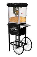 ΕΠΙΔΑΠΕΔΙΑ μηχανή popcorn 8oz με καρότσι καινούρια