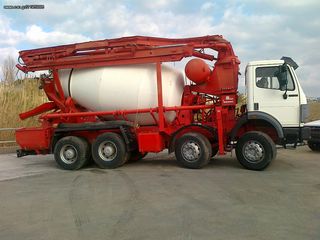 Μπετονιέρα Mercedes-Benz 1992 3229 8Χ4 ΠΡΕΣΣΟΒΑΡΕΛΑ-thumb-4