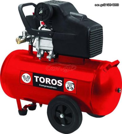 Αεροσυμπιεστής 24L/2.5 Hp Toros 40137