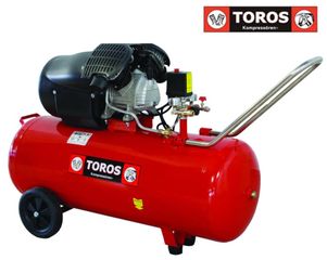 Αεροσυμπιεστής TM 100/3 3Hp/8bar/100lt Toros 40139