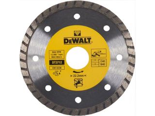 Δίσκος Διαμαντέ Dewalt Δομικών Υλικών Φ125x2.2mm DT3712