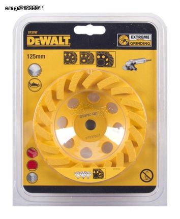 Διαμαντέ Δίσκος Λείανσης Μπετού M14x125mm Dewalt DT3797