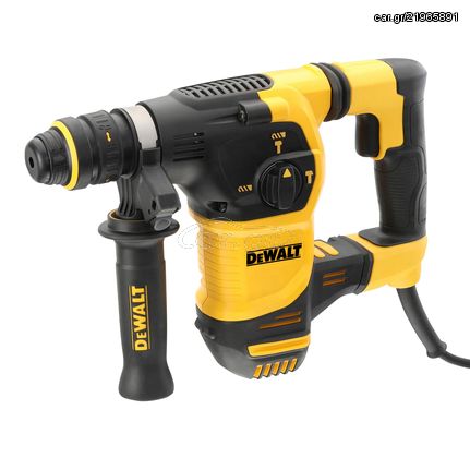 Περιστροφικό Πιστολέτο 950W 3,5J SDS-Plus 30mm 3,7kg Dewalt D25334K