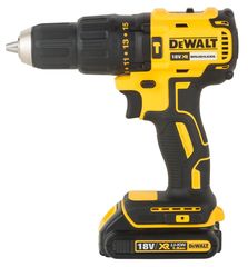 Κρουστικό Δραπανοκατσάβιδο Μπαταρίας 18V Dewalt DCD778S2T 13mm 2 Ταχυτήτων XR Λιθίου 18V x 1.5Ah