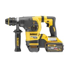 Dewalt DCH334X2 Πιστολέτο SDS-PLUS σε TSTAK 5KG 3.5J & Αυτόμτο Τσοκ 54V 9.0AH XR Brushless