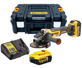 Γωνιακός Τροχός Μπαταρίας 18V 125mm Dewalt DCG405P2 Brushless (2x5.0Ah)