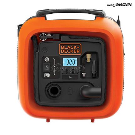 Αεροσυμπιεστής 12V 160PSI-11Bar Black and Decker ASI400