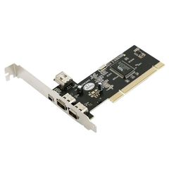 PCI CARD FIREWIRE 400 3 x 6 Pins 1 x 4 pins PORTS