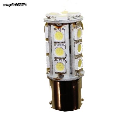 SCT GERMANY  LED ΛΑΠΤΗΡΑΣ P21W 12V 18x5050 BA15S 210056