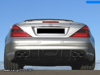 ΔΙΑΧΥΤΗΣ (ΟΠΙΣΘΙΟΥ ΠΡΟΦΥΛΑΚΤΗΡΑ) ΓΙΑ MERCEDES SL R230 (AMG STYLING LOOK, AMG 55 KAI AMG 65)!