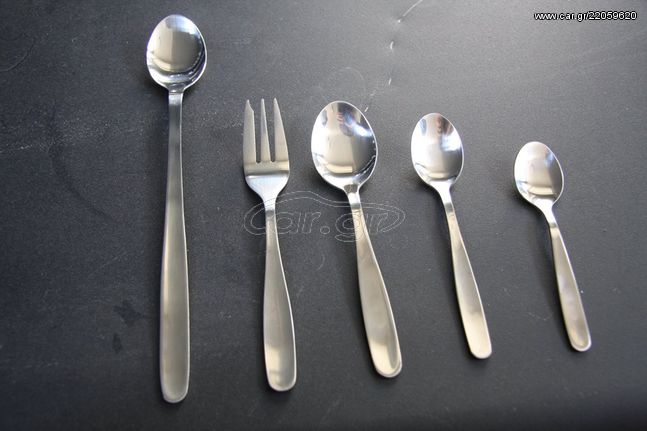 Μαχαιροπίρουνα Ανοξείδωτα Εξαιρετικής Ποιότητας & Αισθητικής Σειρά Nova 18%cr - Καινούργια.