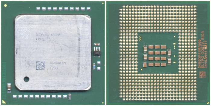Intel SL7PG Xeon 3400DP/800 3.4GHZ Socket 604 (ΜΤΧ)