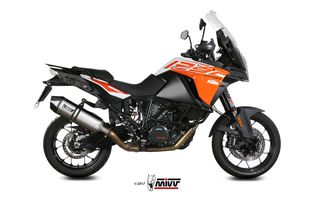 Mivv Tελικό Εξάτμισης Speed Edge S.Steel/Carbon End KTM 1050/1090/1190/1290 Super Adventure 2013 - 2019