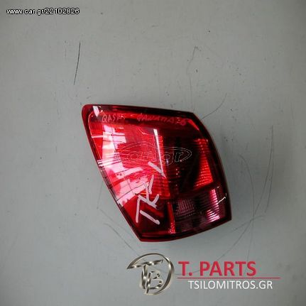 Φανάρια Πίσω -Πίσω Φώτα Nissan-Qashqai-(2007-2010) J10/Jj10 Πίσω Αριστερά