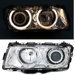 ΦΑΝΑΡΙΑ ΕΜΠΡΟΣ ANGEL EYES ΓIA BMW E38 Mod Yr 9 / 98-