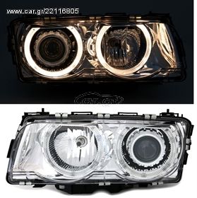 ΦΑΝΑΡΙΑ ΕΜΠΡΟΣ ANGEL EYES ΓIA BMW E38 Mod Yr 9 / 98-