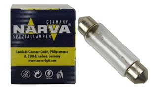 NARVA ΣΩΛΗΝΩΤΗ T10.5X43 12V-10W (1 τεμάχιo) (17314)