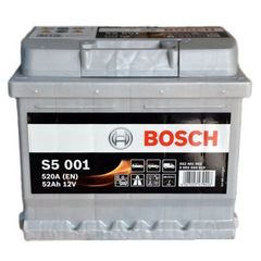 ΜΠΑΤΑΡΙΑ BOSCH S5001 52AH 520AEN - 2 ΧΡΟΝΙΑ ΓΡΑΠΤΗ ΕΓΓΥΗΣΗ-DELIVERY + ΤΟΠΟΘΕΤΗΣΗ ΣΕ ΟΛΗ ΤΗ ΘΕΣΣΑΛΟΝΙΚΗ