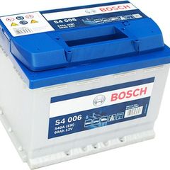 BOSCH 60AH S4006 540ΑΕΝ (Αριστερή)   - Δωρεάν delivery και τοποθέτηση στην Θεσσαλονίκη