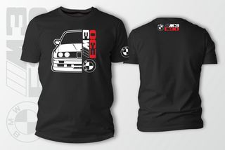 Μπλουζάκι T-Shirt BMW E30 M3 100% βαμβακερά σε διάφορα χρώματα .