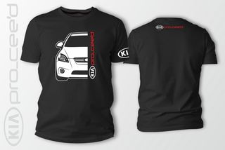 Μπλουζάκι T-Shirt Kia pro ceed 100% βαμβακερά σε διάφορα χρώματα .