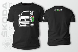 Μπλουζάκι T-Shirt Skoda Octavia 4 VRS 100% βαμβακερά σε διάφορα χρώματα .