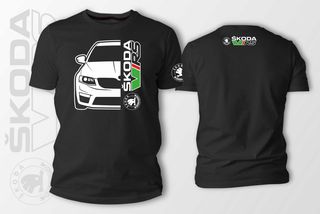 Μπλουζάκι T-Shirt Skoda Octavia 6 VRS 100% βαμβακερά σε διάφορα χρώματα .