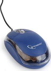Mouse Wired Optical 1000dpi Blue Ποντίκι Ενσύρματο Οπτικό Μπλε BO-065 Gembird mus-u-01-bt