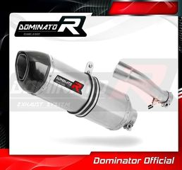 Dominator Εξάτμιση Τελικό HP1 S.Steel/Carbon End Honda CBR 500 R 2013 - 2015  Με Σιγαστήρα