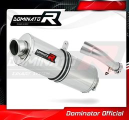 Dominator Εξάτμιση Τελικό Oval S.Steel Honda CBR 500 R 2013 - 2015
