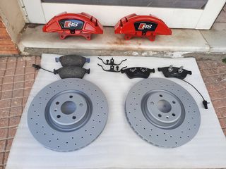 Audi A4 B8 8K A5 8T A6 C7 A7 4G A8 Q5 8R S6 S8 SQ5 360mm κιτ φρένων