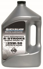 ΛΥΡΗΣ QUICKSILVER ΛΑΔΙ ΣΥΝΘΕΤΙΚΟ 4 STROKE 25W50 4 ΛΙΤΡΑ, 92-858084QE1