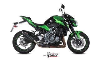 Mivv Εξάτμιση Τελικό Suono Black S.Steel/Carbon End Kawasaki Z 900 2017 - 2019