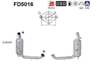 ΦΙΛΤΡΟ DPF MAZDA 3 1.6cc 2004-2013     KARALOIZOS exhaust