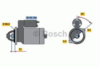 Μίζα Ανακατασκευης Bosch (0986012881090) SUZUKI SJ410 jeep