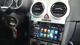 Opel Corsa οθονη Android 13 8 core 2 GB με spit screen dousissound.