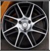 SMART FOR TWO 451 STYLE BRABUS 6X16 KAI 7X17 3X112K ET30 ΔΙΑΜΑΝΤΕ ΜΑΥΡΟ
