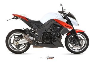 Mivv Eξατμίσεις Διπλά Τελικά Double Gun Titanium Kawasaki Z 1000 2010 - 2013