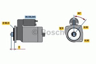Μιζα Αν.  Bosch AUDI A2 1.4 TDI- A3 1.9TDI 