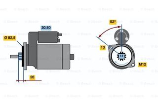 Μιζα Ανακ  Bosch  HILUX 2.4 DIESEL    2L   