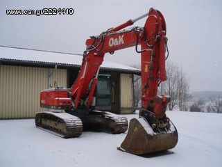 Εκσκαφέας Με Ερπύστριες O & K 2002 RH 9.5 NEW HOLLAND IVECO-thumb-1