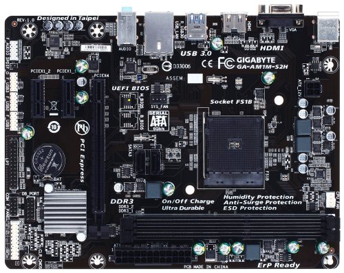 Gigabyte GA-AM1M-S2H socket AM1
