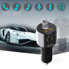 ALIB-B01 BLUETOOTH KIT FM TRANSMITTER MODULATOR WIRELESS RADIO ADAPTER / DUAL USB CHARGER / CAR MP3 PLAYER MULTIFUNCTION LCD DISPLAY-OEM