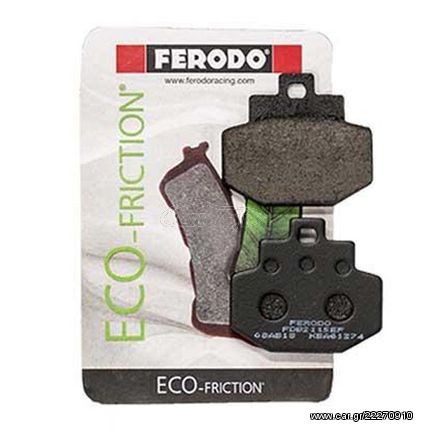 Σετ Τακάκια Πίσω Ferodo Eco Friction Για Vespa GTS 250-300 74FDB2115EF